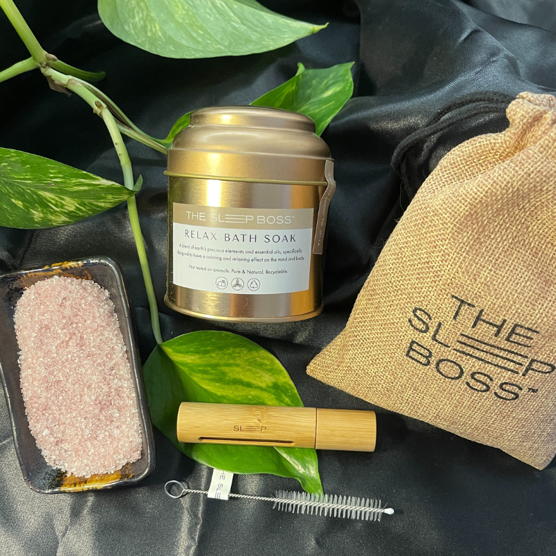 Relaxing Bath soak and Sleep Essential Oil Roller