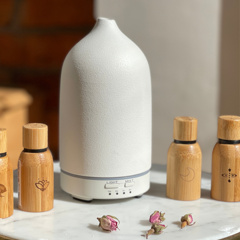The Sleep Boss Diffuser and Pure Essential Oil Collection Set