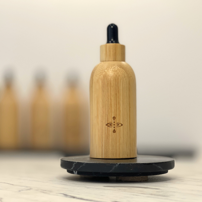 Mindfulness Luxury Oil Serum in bespoke bamboo bottle