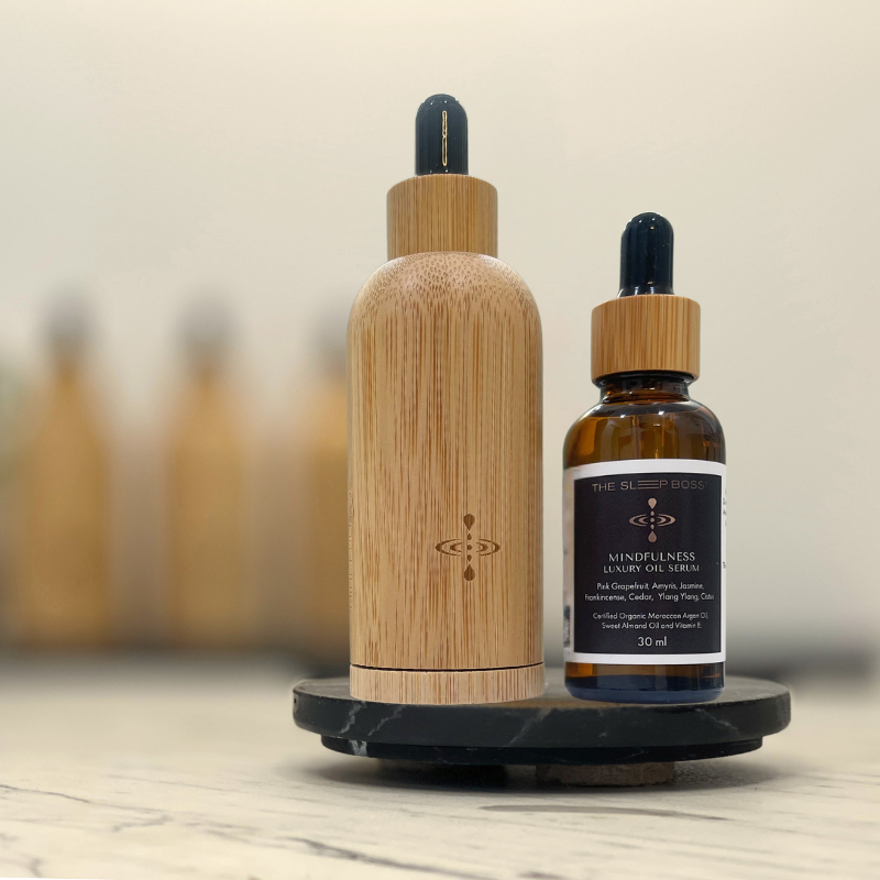Mindfulness Luxuruy Oil Serum in Luxury Bamboo casing
